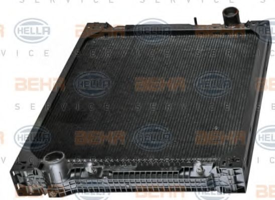Радиатор, охлаждение двигателя BEHR HELLA SERVICE 1202197