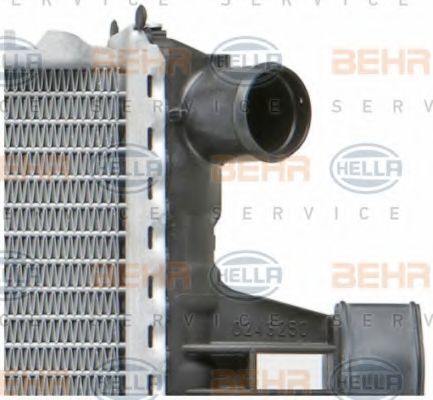 Радиатор, охлаждение двигателя BEHR HELLA SERVICE 8MK376710331