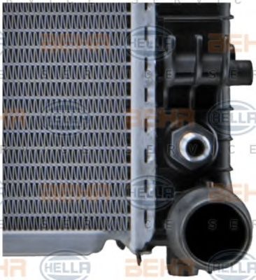 Радиатор, охлаждение двигателя BEHR HELLA SERVICE 8MK376712571