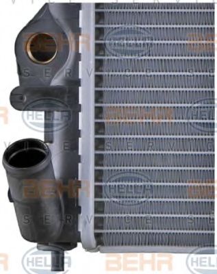 Радиатор, охлаждение двигателя BEHR HELLA SERVICE 8MK376719661