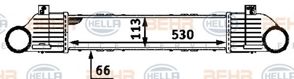 Интеркулер BEHR HELLA SERVICE 8ML 376 723-041