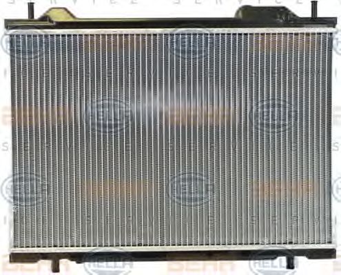 Радиатор, охлаждение двигателя BEHR HELLA SERVICE 8MK376767551