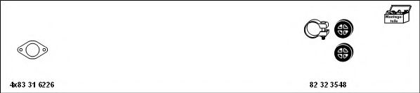 Система выпуска ОГ HJS MT-Fi16