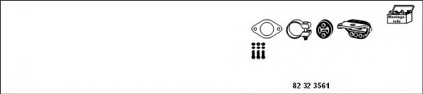 Система выпуска ОГ HJS MT-Fi167