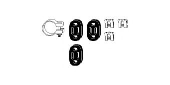 Монтажный комплект, система выпуска HJS 82 14 9030