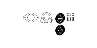 Монтажный комплект, система выпуска HJS 82 15 9024