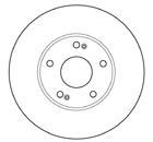 Тормозной диск MAPCO 15122