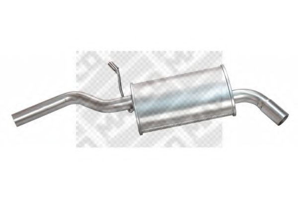 Глушитель выхлопных газов конечный MAPCO 30620