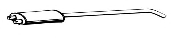 Предглушитель выхлопных газов FONOS 631356