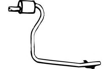 Предглушитель выхлопных газов FONOS 631140