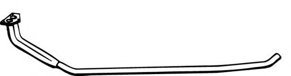 Труба выхлопного газа FONOS 06620