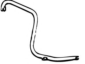 Труба выхлопного газа FONOS 311190