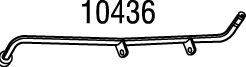 Напорный трубопровод, датчик давления (саж./частичн.фильтр) FONOS 10436