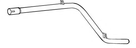 Труба выхлопного газа FONOS 31472