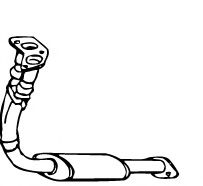 Предглушитель выхлопных газов FONOS 619187