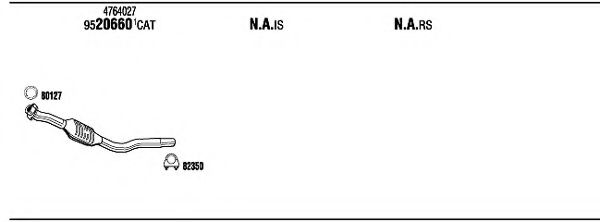 Система выпуска ОГ FONOS CHT05592