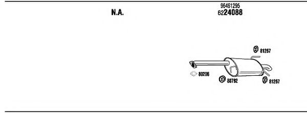 Система выпуска ОГ FONOS DWK17963