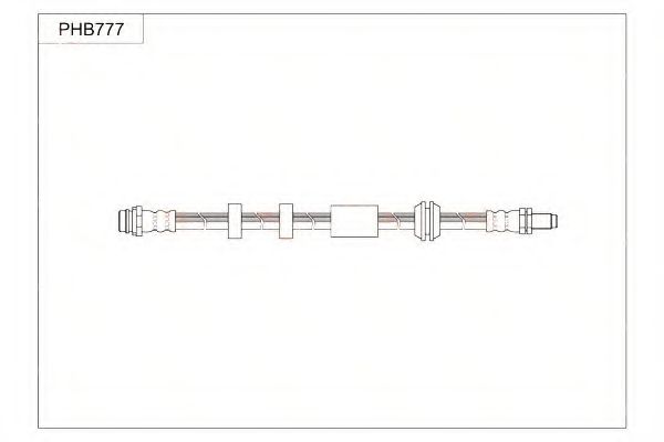 Тормозной шланг TRW PHB777