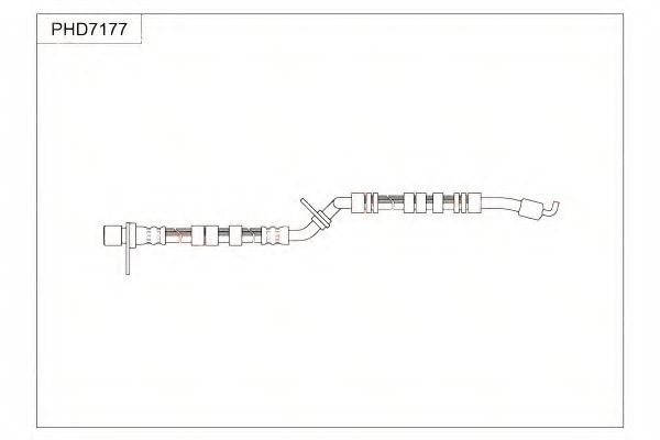 Тормозной шланг TRW PHD7177
