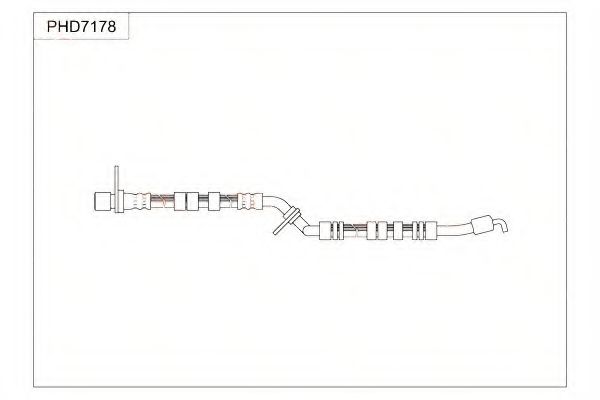 Тормозной шланг TRW PHD7178