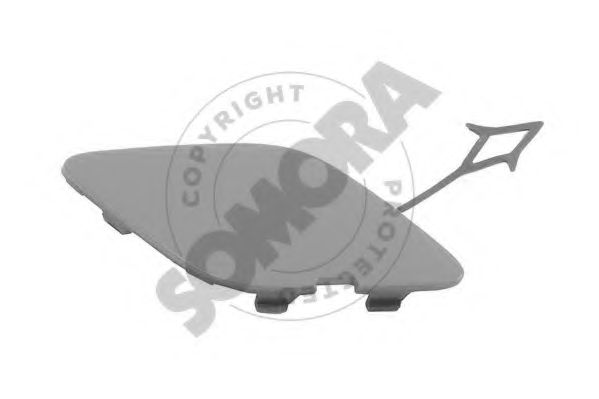 Заслонка, буксирный крюк SOMORA 212033A