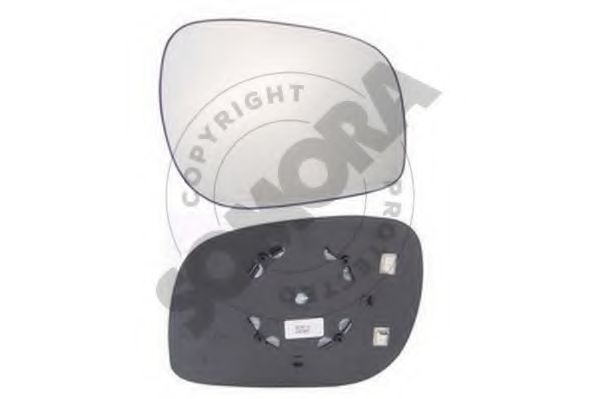 Зеркальное стекло, наружное зеркало SOMORA 150155GM