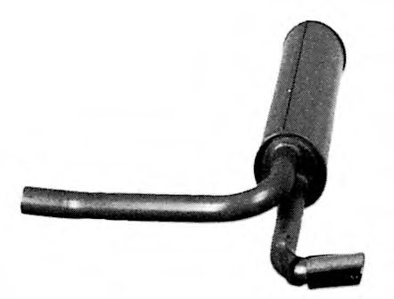 Глушитель выхлопных газов конечный IMASAF 16.38.07