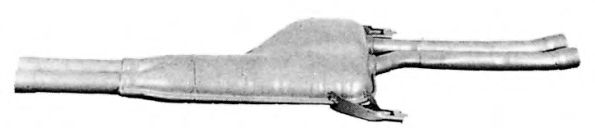 Средний глушитель выхлопных газов IMASAF 19.71.06