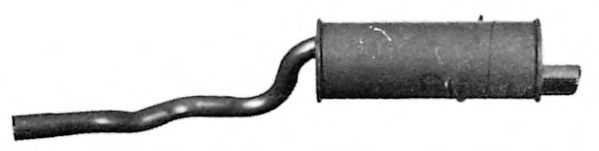 Глушитель выхлопных газов конечный IMASAF 26.55.07