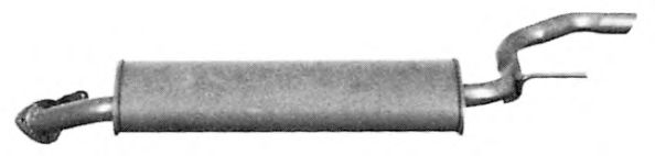 Глушитель выхлопных газов конечный IMASAF 45.44.07