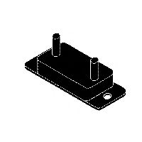 Кронштейн, система выпуска ОГ IMASAF 09.11.74