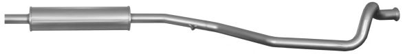 Средний глушитель выхлопных газов IMASAF 56.23.56