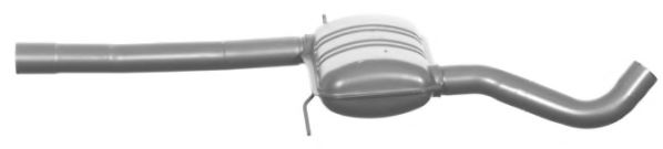 Средний глушитель выхлопных газов IMASAF 618106