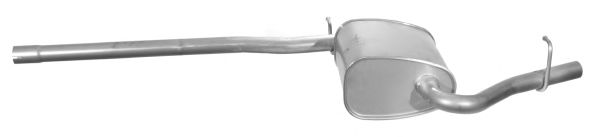 Средний глушитель выхлопных газов IMASAF 13.19.06