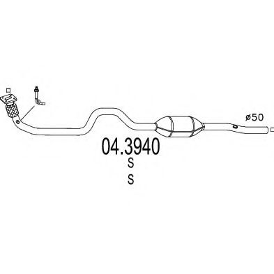 Катализатор MTS 04.3940