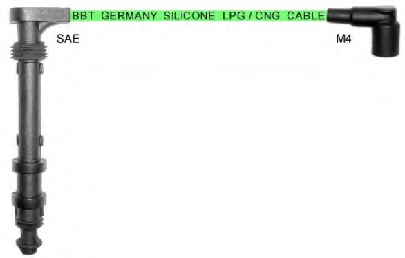 Комплект проводов зажигания BBT ZKG1392