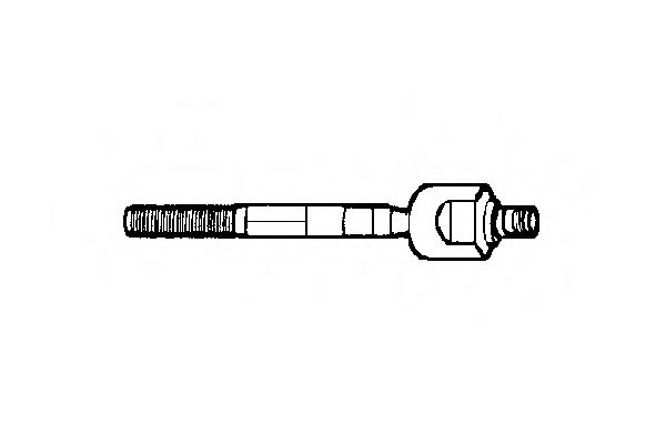 Осевой шарнир, рулевая тяга OCAP 0603676