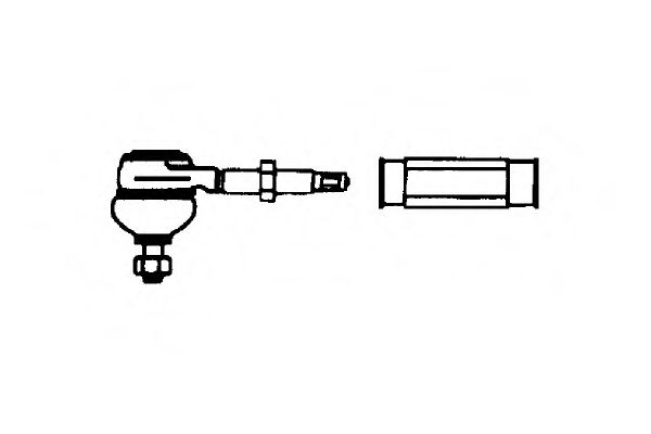 Наконечник поперечной рулевой тяги OCAP 0184610-K