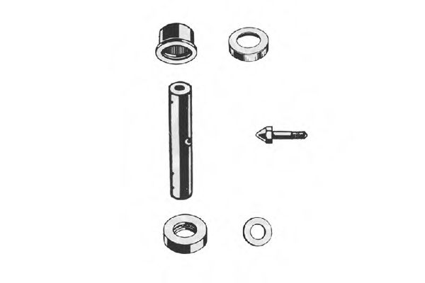 Ремкомплект, шкворень поворотного кулака OCAP 0927394