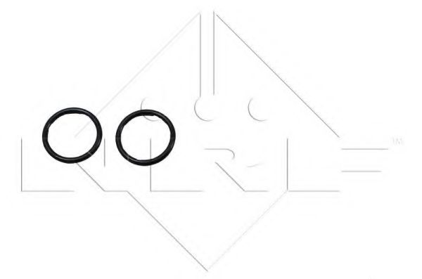 Радиатор, охлаждение двигателя NRF 50540