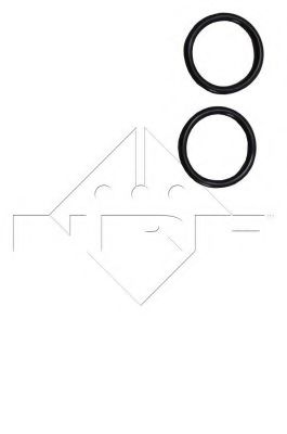 Радиатор, охлаждение двигателя NRF 53406