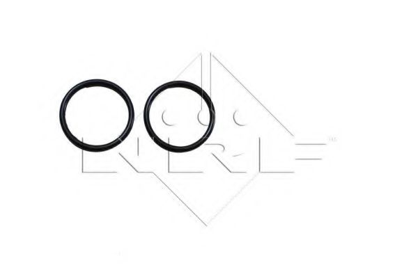 Радиатор, охлаждение двигателя NRF 53418