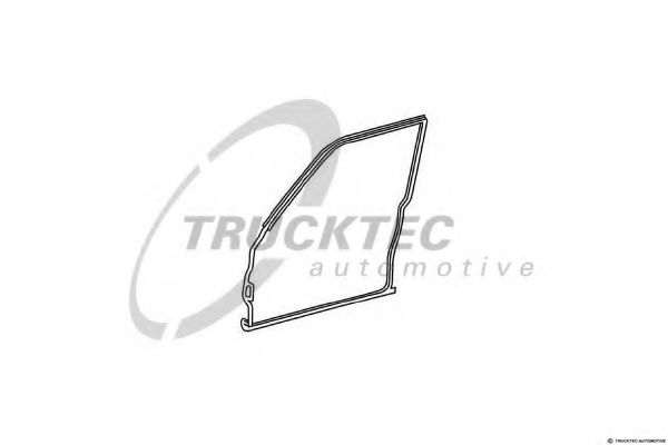 Уплотнение двери TRUCKTEC AUTOMOTIVE 02.53.074