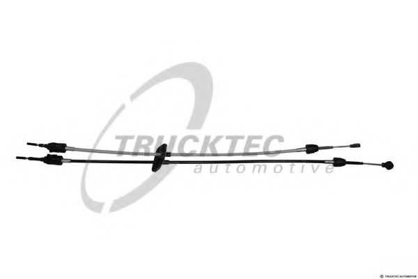 Трос, ступенчатая коробка передач TRUCKTEC AUTOMOTIVE 02.24.012