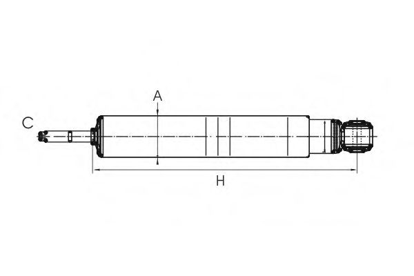 Амортизатор SCT Germany Z 1733