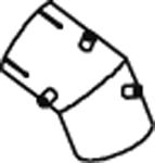 Труба выхлопного газа DINEX 64725