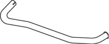 Труба выхлопного газа DINEX 52630