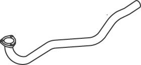 Труба выхлопного газа DINEX 53234