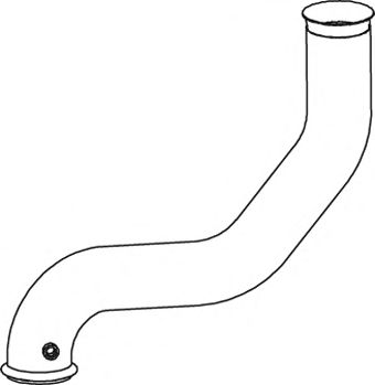 Труба выхлопного газа DINEX 68526