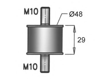 Кронштейн, система выпуска ОГ DINEX 69817
